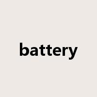 battery是什么意思