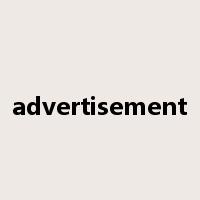 advertisement是什么意思