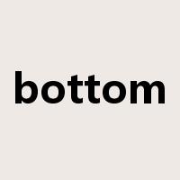 bottom是什么意思