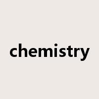 chemistry是什么意思