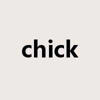 chick是什么意思