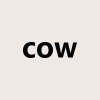 cow是什么意思