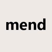 mend是什么意思