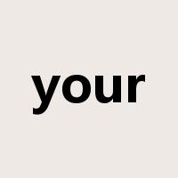 your是什么意思