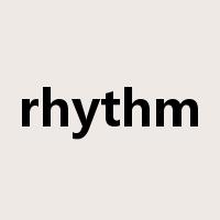 rhythm是什么意思