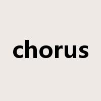 chorus是什么意思