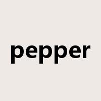 pepper是什么意思