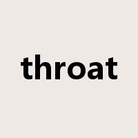 throat是什么意思