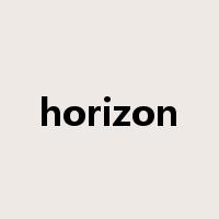horizon是什么意思