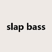 slap bass是什么意思