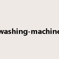 washing-machine是什么意思