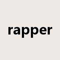 rapper是什么意思