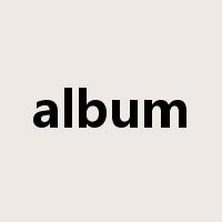 album是什么意思