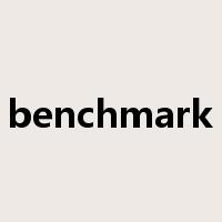 benchmark是什么意思