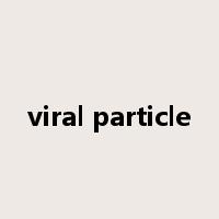 viral particle是什么意思