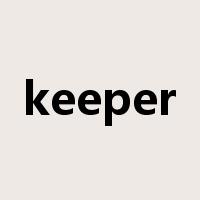 keeper是什么意思