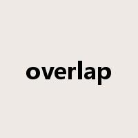 overlap