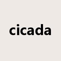 cicada是什么意思