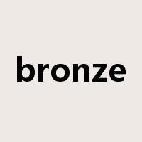 bronze是什么意思