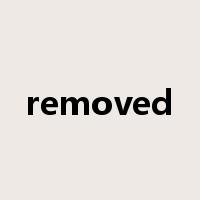 removed是什么意思