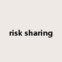 risk sharing是什么意思