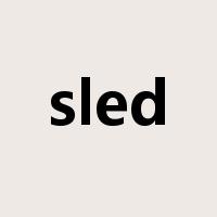 sled是什么意思