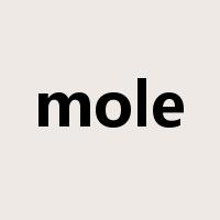 mole是什么意思