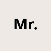 Mr.是什么意思