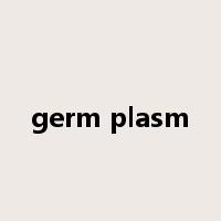 germ plasm是什么意思