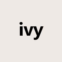 ivy是什么意思