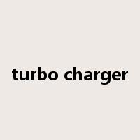 turbo charger是什么意思