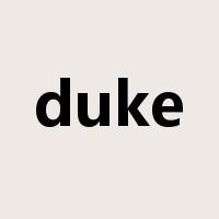 duke是什么意思