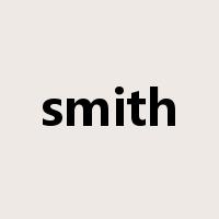 smith是什么意思