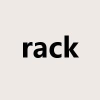 rack是什么意思