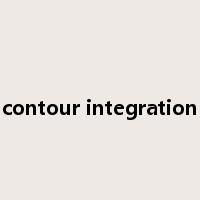contour integration是什么意思