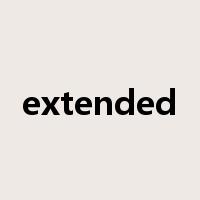 extended是什么意思