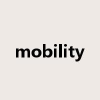 mobility是什么意思