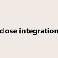 close integration是什么意思