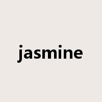 jasmine是什么意思