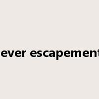lever escapement是什么意思