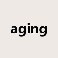 aging是什么意思