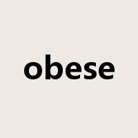 obese是什么意思