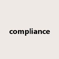 compliance是什么意思
