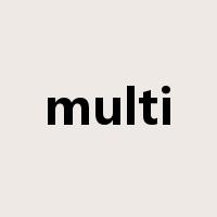 multi是什么意思