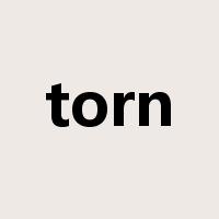 torn是什么意思