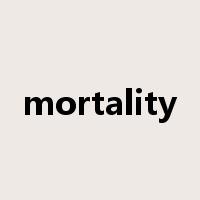 mortality是什么意思