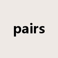 pairs是什么意思