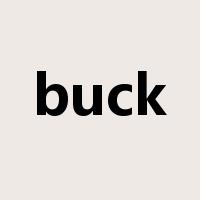 buck是什么意思