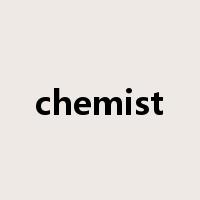 chemist是什么意思