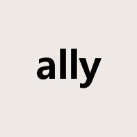 ally是什么意思